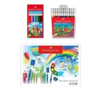 Faber Castell Okul Ögrenci Kırtasiye Boya Seti