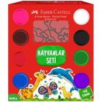 Faber Castell Oyun Hamuru Hayvanlar Seti 50x8