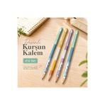 Faber Castell Özel Tasarım 4'lü Motivasyon Serisi Kurşun Kalem Seti - Soft Estetik Ders Çalışma ve Not Tutma Kalemleri