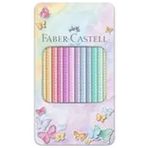 Faber Castell Parlak Pastel Renkli 12'li Pastel Boya