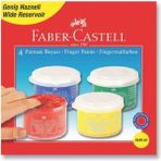 faber-castell parmak boyası little creatives 45mm 4 renk 5170000040000 - Yok