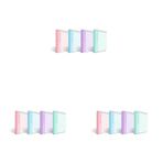 Faber-Castell Pastel Renk Bloknot, A4, 80 Yaprak, Düz Sayfa, Karton Kapak, Spiral Cilt, 70g Kağıt, Asorti Renkler 3lü paket