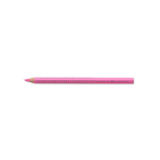 Faber Castell Pembe Kalem Tipi 12'li Ahşap Gövde Fosforlu Kalem