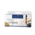 Faber Castell Pitt 6'lı Kaligrafi Kalem Seti Kutu