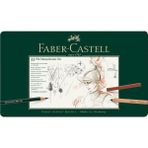 Faber-Castell PITT Monochrome Kalem Seti 33 Parça Sanatçı Kalemleri ile Renkli Çizimler İçin