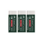 Faber Castell Pvc Free No:20 Büyük Boy 3 Adet Beyaz Silgi