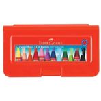 Faber Castell Redline 125112 12 Renk Plastik Kutu Pastel Boya