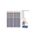 Faber Castell Resim Kalemi Faber Dereceli Kalem Seti Karakalem Seti Hb H 2h 3h 4h 5h 6h 10'lu Set