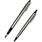 Faber-Castell Sckriss 781 Krom Gövde Dolma ve Tükenmez Kalem Seti - Renkli