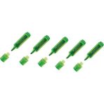 Faber-Castell Şeffaf Gövde Yeşil Fosforlu Kalem 5'li