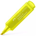 Faber Castell Şeffaf Kasa Sarı Fosforlu Kalem