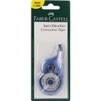 Faber-Castell Şerit Düzeltici Daksil 5mm x 12m 12'li Paket Mavi Renkli Kullanım Kolaylığı