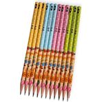Faber-Castell Sevimli Dostlar Desenli Kurşun Kalem Seti, 2B, 12 Adet, Renkli