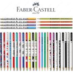 Faber-Castell Sırımsı Renkli Lüx Mercanlı Yuvarlak Kurşun Kalem 12 Adet