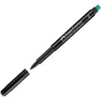 Faber-Castell Siyah Permanent Marker 1.0 mm Kalınlıkta Tepegöz ve Düz Yüzeyler İçin Uygun