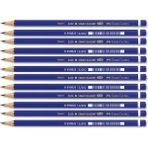 Faber-Castell Siyah Sınav Tipi Kurşun Kalem 12'li Set – Ergonomik Gövde, Pürüzsüz Yazım ve Uzun Ömürlü Kullanım