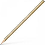 Faber-Castell Sparkle Parlak Renkler Taşlı Kurşun Kalem 10'lu - Altın