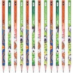 Faber-Castell Spor Desenli 2B Kurşun Kalem 12 Adet Renkli Tasarım ile Eğlenceli Yazım Deneyimi