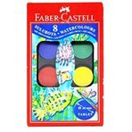 Faber Castell Sulu Boya 8 Renk 24mm Tablet
