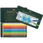 FABER-CASTELL Sulu boya kalemleri Albrecht Dürer, 12'li metal kutu, 1 paket alacaksınız, paket içeriği: 12'li kutu
