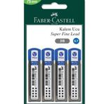 Faber Castell Süper Fine Min 2B 0,5mm 75mm 12'li Kalem Ucu