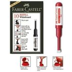 Faber-Castell Tahta Kalem Mürekkebi (10 lu ) W20 Kırmızı 25 43 21