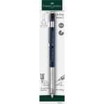 Faber-Castell TK Fine Vario LÜX Versatil Kalem, 0.5 mm, Indigo, Ayarlanabilir Metal Uç, Sertlik Göstergeli, Ergonomik Tutuş