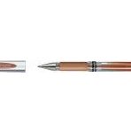 Faber-Castell Uni-Ball Signo UM 153 Buz Rollerball Pen Bronz Mürekkep