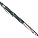 Faber-Castell Vario Lüx Versatil Kalem, 0.7 mm Uç, Sertlik Ayarlı Metal Uç, Silgili, Ergonomik Tutuş, Yeşil