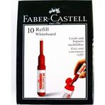 Faber-Castell W-20 Tahta Kalem Mürekkebi 10 Lu Kırmızı(1 Paket 10 Adet)