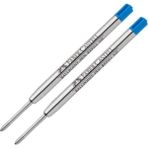 Faber-Castell Xb Ballpoint Pen Refill Mavi Renk ( 2 Adet ) - Renkli