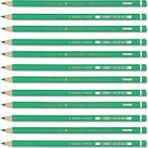 Faber-Castell Yeşil Kopya Kalemi 12'li Set - Kurşun Kalem Renkli Sarf Malzemeler