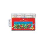 Faber-Castell Yıkanabilir Keçeli Kalem 20 Renk Ölçüler ile Renkli Çizim İçin Uygun Set