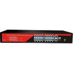 Faber Ezcool EZ-16PSF-SFP 16PORT 16FE+2GE+1SFP Gıgabıt Poe Swıtch 240W - Standart