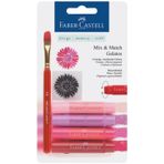 Faber Gelato Mum Boya Kırmızı Tonlar 4 Renk 121802