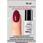 Faberlic Extra Stay Gel Serisi KALICI Oje, Ton ""Koyu Kırmızı"