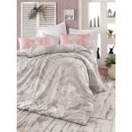 Fabeteks Madam Lili Ranforce Pamuklu Çift Kişilik Nevresim Takımı - 200 x 220 cm - Gri
