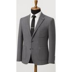 Fabio Cassani Erkek İtalyan Kesim Astarsz Blazer Ceket Klasik ve Modern Şıklık - 7472