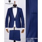 Fabio Cassel Erkek Damatlık Slim Fit Takım Elbise - Açık Lacivert - 6 Drop - 54