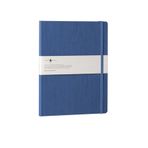 Fabio Ricci Lepidus 19x25 cm Kareli Saks Mavisi Defter