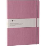 Fabio Ricci Lepidus Kareli Defter 19 x 25 cm Pembe