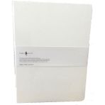 Fabio Ricci XL Lastikli Beyaz Kareli Defter