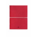 Fabio Ricci Z Notes 19x24 cm Kareli Düz 2'li Kırmızı Defter