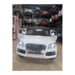 Fable Turhan Bebeaudi Q-Suv! 12V, Uzaktan Kumandali, Çift Motor, Bluetooth Ile Müzik Keyfi, Deri Koltuk Beyaz
