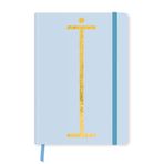 Fabooks İ Monogram Harf Baskılı Defter