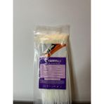 Fabrelli 3,6X200MM Beyaz Naylon (Plastik) Kablo Bağı ( 100 Adet )
