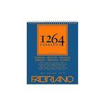 Fabriano 1264 90 gr 30x30 cm 120 Yaprak Üstten Spiralli Eskiz Defteri