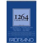 Fabriano 1264 Suluboya Defter 300 gr A4 Spiralli Mavi Renkli Yüksek Kalite Kağıt