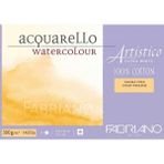 Fabriano Artistico Extra White Cold Pressed 300GR Sulu Boya Blok 15 Sayfa 35.5X51CM - Karışık-Çok Renkli - standart