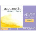 Fabriano Artistico Extra White Cold Pressed 300GR Sulu Boya Blok 20 Sayfa 18X26CM - Karışık-Çok Renkli - standart
